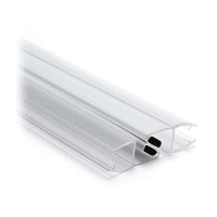 Ganzglasdusche 4011 für Glasstärke 8 mm Edelstahl-Design