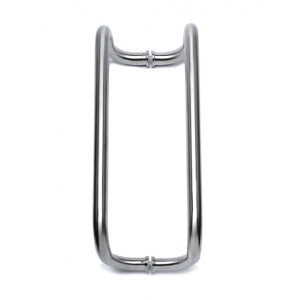 Türgriff Edelstahl-Design, zweiseitig 90° für Glas 6-12 mm 275 mm